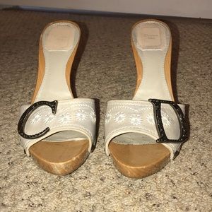 Christian Dior Mules. Size 36.